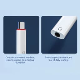 Olaf USB Type C To 3.5 Jack Earphone Adapter USB-C 3 5mm Audio Converter For Samsung Xiaomi Huawei USB C Headphone Aux Adapter