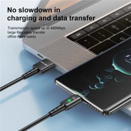 7A USB Type C Cable Wire For Samsung S22 S20 Xiaomi mi 12 Mobile Phone Fast Charging USB C Cable Type C Charger Data Cord Cables