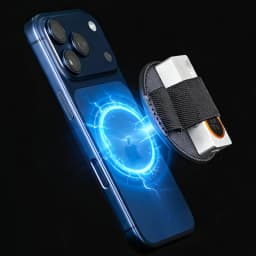 Mobile Phone Magnetic Back Clip Magnetic Dac holder For DS3/DS2 Dongle DAC/Wired IEM Earphones