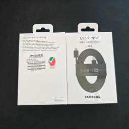 Samsung Type C Cable 1.8M 3A Super Fast Charging Data Line For Galaxy S23 S20 S21 S22 Plus Ultra