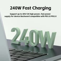 Hagibis USB 4 Cable Portable Keychain Short USB C to Type C Cable 240W 40Gbps for Thunderbolt 3/4 iPhone 17 Pro SSD Power Bank