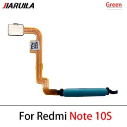 For Xiaomi Redmi Note 10 Pro 10s 10 4G 5G Fingerprint Sensor Home Return Key Menu Button Flex Ribbon Cable