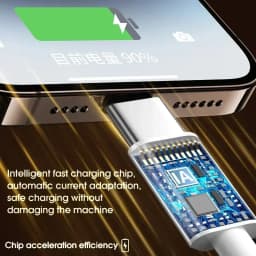 1/3PCS Short 30cm Type C to USB C Cable Fast Charging Power Bank Data Cord for Samsung iPhone15 16 Xiaomi Phone USB C Data Cable