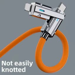 4 In 1 120W USB Type C to Type C Cable for Huawei Honor 3 IN 1 PD 100W Fast Charging Data Cable for iPhone 15 Pro Max 1M/1.5M/2M