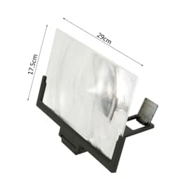 14 Inch Mobile Phone Screen Amplifier 3D Magnifying Glass Stand Magnifier HD Video Amplifier Phone Stand Enlarged Screen Bracket