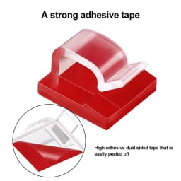 10/20/50PCS USB Cable Organizer Clips Wire Winder Holder Earphone Mouse Cord Clip Protector Management Adhesive Hooks Desk Clamp
