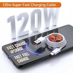 For XIAOMI Original 120W USB Fast Turbo Charging Cable mi 15 Pro 14 13 12 11 6A 67W Type C Charger Cable Redmi Note 10 9 8 7 K70