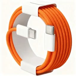 Fast Charger Cable Compatible with iPhone 17/16/15 USB-C to Type C Charging Data Cable Nylon Braided 3.3/6.6 Feet Long