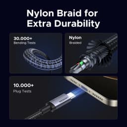 UGREEN USB C Cable PD60W Fast Charge Cable for iPhone 17 16 15 Samsung S25 S24 iPad MacBook Air Xiaomi Fast charging Data Cable