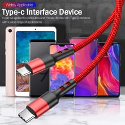 NNBILI 3pcs Fast Charging Type C to Type C Cable 60W Portable Short USBC Data Cord For iPhone 17 Samsung Macbook iPad 0.3M/0.5M