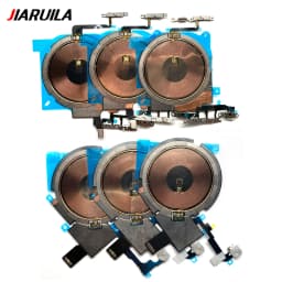 NEW Power Volume Flash Light NFC Wireless Charging Flex Cable For iPhone 12 13 mini 14 Pro Max 15 Plus Phone Repair Parts