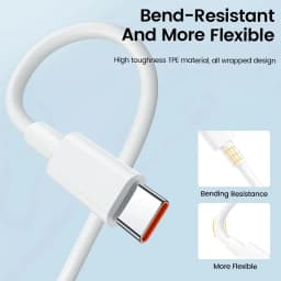 67W Super Fast USB Charger for Xiaomi 11 12 Lite 13T 14T Redmi Note 10 11S 12T 13 Pro POCO F5 X5 Type C Quick Charging 6A Cable