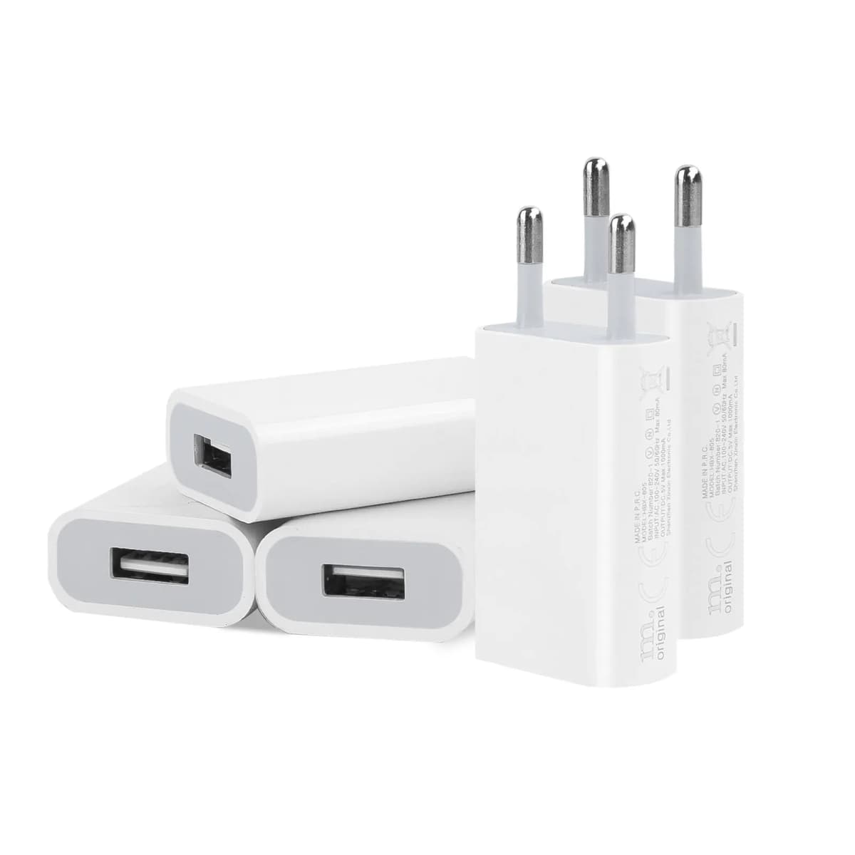 Universal 5V 1A USB Wall Travel Charger Head Power Adapter Portable EU Plug Charging For Mobile Phone MP3 7 8 Xs