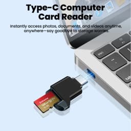 Type C 3.0 to TF Card Mini Reader External Storage Memory Card Adapter Suitable for IPhone15 16 17 Samsung 3.0 2.0 TF Cardreader