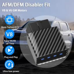 AFM DFM Disabler Device for GM Engines Silverado Sierra Yukon Escalade 2007-2024 V6 V8 Active Fuel Management Delete Module