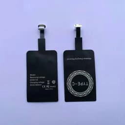 Wireless Charging Receiver Type C Fast Wire Less Charger Self Adhesive Sticker Charging Receiver for Mobile Phone Android Device