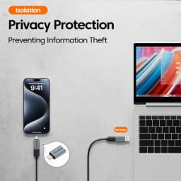 USB Data Blocker Anti Hacking Charge-Only Convenient Data Sync Blockers USB Defenders For Travel Charging Anti Privacy Leak