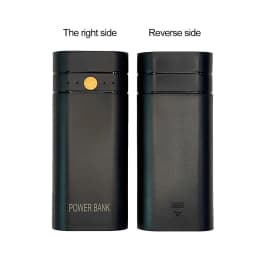 New 5V 2A 2x18650 Power Bank Box Kit Anti Reverse Connection TYPE-C Output Ports Plastic Shell Portable Battery Charger Case