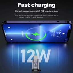Type C Female to Mini USB Male Adapter Micro USB to USB C Adapter 480Mbps Data Transfer Fast Charging Converter for Phone