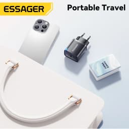 Essager Mini 20W USB Type C Charger PD Fast Charging for iPhone 16 15 14 Pro Quick Charge 3.0 Mobile Phone Charger for Samsung