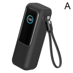 Silicone Case For Anker Zolo 25000mAh 165W Power Bank Portable Charger Protective Case Travel Carrying Case TF/SIM Storage Bag