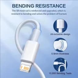 35W PD Fast Charging USB Cable for iPhone 14/13/12/11 pro XS Max/XR/X Rapid Charge USB-C to Lightning Cable in Multiple Lengths