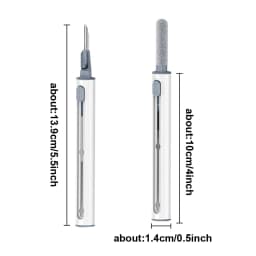 Cleaner Kit Earphones Cleaning Pen for Airpods Pro 2 3 4 Brush Headsets Cleaners Earbuds Cleaning Tools for Galaxy Buds 3 Xiaomi
