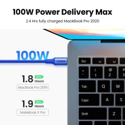 UGREEN USB C Cable PD100W Type C to Type C for MacBook iPhone 17 Samsung S25 PD100W USB Type C Fast Charging Cable Cord QC4.0