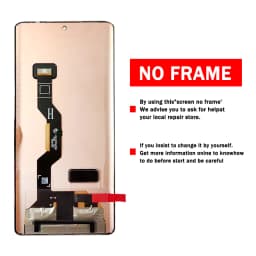 6.7'' P-OLED Edge50Fusion Display For Motorola Moto Edge 50 Fusion LCD Display Touch Screen Digitizer Assembly With Fingerprint