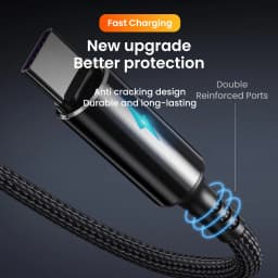 Olaf 0.25M Short USB Cable Micro USB Type C Fast Charging Cable For iphone Xiaomi Huawei Samsung Power Bank USB C Data Cord