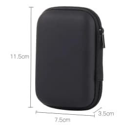 1-20PCS Headphone Organizer Portable Travel Cable Organizer Data Cable Organizer Bag Zipper Bag Electronics Organizer Bag