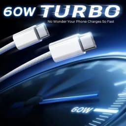 Original PD 60W Fast Charger 6A USB C to Type C Cable For Apple iPhone 15/16 Pro MAX Plus Quick Charging For Samsung Xiaomi