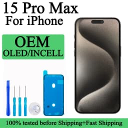 A2849 A3105 A3106 A3108 Premium Lcd For IPhone 15 Pro Max Display Touch With 3D Touch Screen Replacement Factory Display