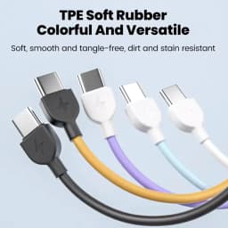 16CM Short Cable Keychain PD 60W Type C to USB C Cable Fast Charging For iPhone 15 16 Samsung Xiaomi Power Bank USB C Data Cord