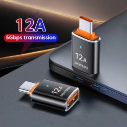 Type C To USB 3.0 OTG Adapter Fast Charging USB Female to Type C Male Converter Data Transfer For Iphone 15 Xiaomi Huawei Phone