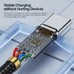 Toocki 100W/60W USB Type C To Type C Cable Fast Charging For Samsung Xiaomi Huawei Macbook Switch USB C To C Cable Data Wire