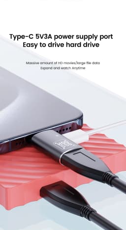 2 In1 Adapter Type C OTG Adapter USB-C Male To USB 2.0 Female Adapter For Macbook Xiaomi HUAWEI Samsung OTG Connector