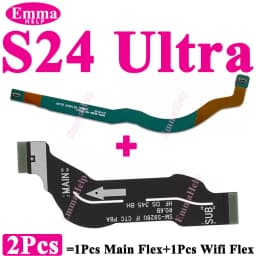 2pcs Motherboard Connect Flex For Samsung Galaxy S20 S21 S22 S23 S24 Plus Ultra Wifi Signal Connect Mainboard Flex Cable