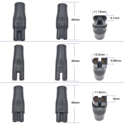 7 PCS Power Cord 5V Replacement Charger USB Adapter Suitable for Electric Hair Clippers, Beard Trimmers, Shavers, Beauty Instrum