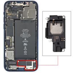 Loud Speaker For iPhone X XR XS 11 12 13 Mini Pro Max Replacement Bottom Sound Speaker Unit