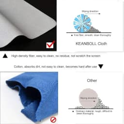 1pcs Microfiber Dustproof Laptop Screen Cleaning Cloth For MacBook Pro 13/15/16 Protective Notebook Palm Keyboard Blanket Cover