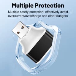 3-Port New 2.0 2USB+Type-c Charger Expander USB Splitter USB Hub Adapter Multi-purpose Connector For iPhone 14 Pro Samsung