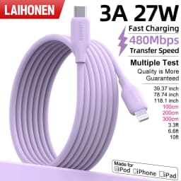 Fast Charging Liquid Silicone Cable for iPhone 14 Pro 13 12 Mini Pro Max XR 11 X iPad For Light iPhone Charging Cord