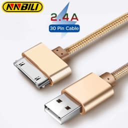 NNBILI Snel Opladen USB-oplaadkabel Voor for iPhone 4 4s 3GS 3G iPad 1 2 3 iPod Nano Touch 30Pin Data Cord LangeLijn