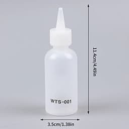 1Pc Liquid Alcohol With Needle 50ML WTS-001 For Phone PCB Welding Repair Plastic For Dispenser Rosin Solder Flux Paste