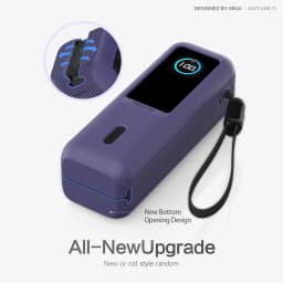 SIKAI Silicone Powerbank Case for Anker Zolo 25000mAh 165W Power Bank Includes a TF/SIM card storage slot