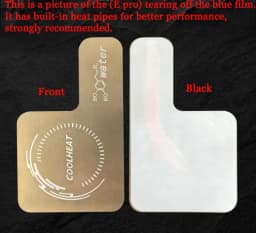 Heat Pipe Plate for Mobile Phone Cooler Dissip Uniform Plate Increases Heat Dissipation Area Aluminum Sheet with Magnet