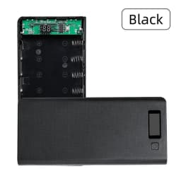 DIY 8/10 Slot 18650 Battery Holder Power Bank Case Dual USB Type C Charger Shell For iPhone Xiaomi Huawei 18650 Battery Cases