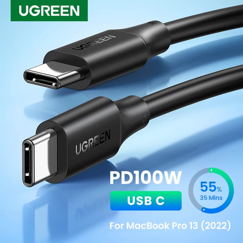 UGREEN USB C to USB C Cable PD100W for iPhone 17 16 15 MacBook for Samsung Galaxy S25 5A E-marker Chip Fast Charging Type C Cord