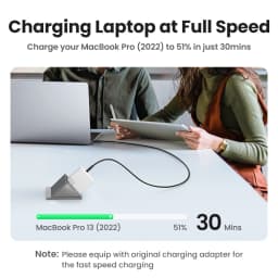 UGREEN USB C to USB C Cable PD100W for iPhone 17 16 15 MacBook for Samsung Galaxy S25 5A E-marker Chip Fast Charging Type C Cord